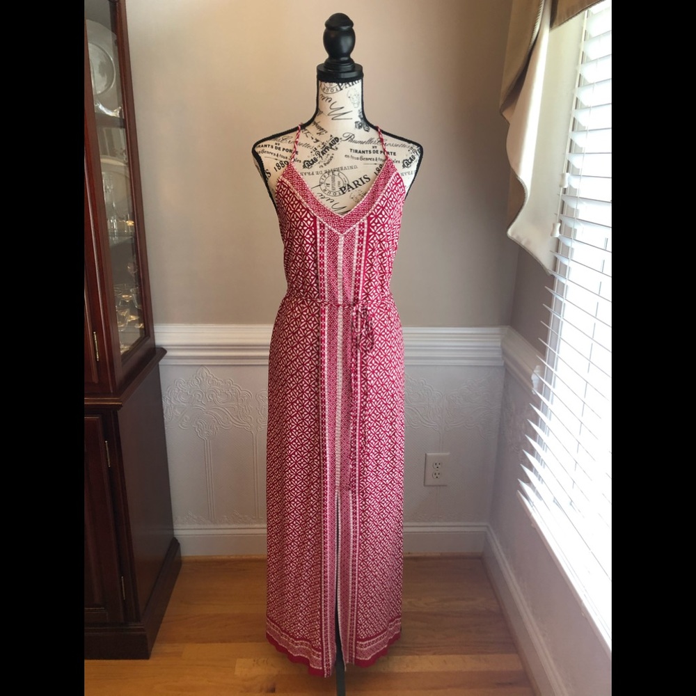 Loft Racerback Maxi Dress